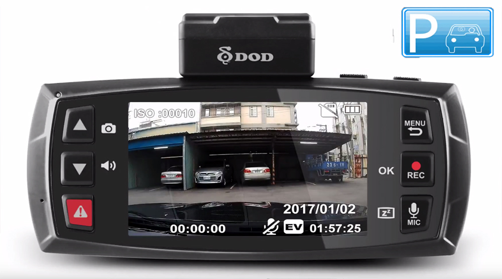 LS475w جهاز تسجيل فيديو رقمي للسيارات + وضع وقوف السيارات